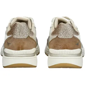 Mustang Sneaker Low Damen Beige/Braun 37