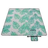 Songmics Picknickdecke grau 200 x 200 cm