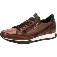 PIKOLINOS Herren Schnürschuh Leder Sneaker Reißverschluss Cambil M5N-6237, Größe:44