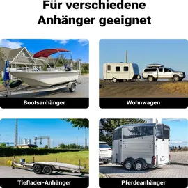 XPOtool Stützrad bis 540 kg mit 260 mm Hubhöhe