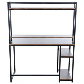 CLP Schreibtisch Billings Schwarz / Braun
