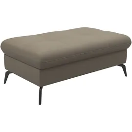 sit&more Polsterhocker Amica mit Stauraum 102 x 47 x 69 cm Grau