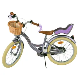 Volare Blossom Kinderfahrrad - Mädchen 18 Zoll - Lila