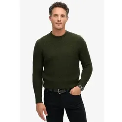 Superdry für Herren. M6110628A Merchant grüner Pullover (M), Lässig, Acryl