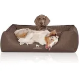 Knuffelwuff Hundebett Chesapeake XXL 120 x 85 cm braun