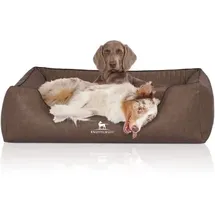 Knuffelwuff Hundebett Chesapeake XXL 120 x 85 cm braun
