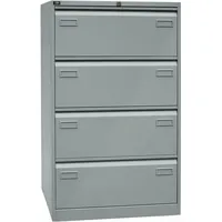 BISLEY Light Hängeregistraturschrank 80 x 62,2 x 132,1 cm silber