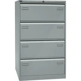 BISLEY Light Hängeregistraturschrank 80 x 62,2 x 132,1 cm silber