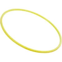Gymnastikreifen aus Kunststoff, ø 80 cm, 388 g, Gelb