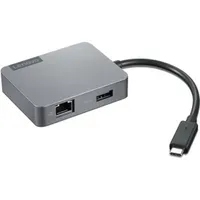 Lenovo USB-C Travel Gen2 - hub USB-Hubs - Grau