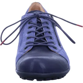 THINK! Think Kong chromfrei gegerbte nachhaltige Halbschuhe, Denim/Kombi 8000