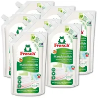 FROSCH Frosch Weichspüler Mandelmilch 1 Liter pflegend mit Mandelmilch (7er P Weichspüler