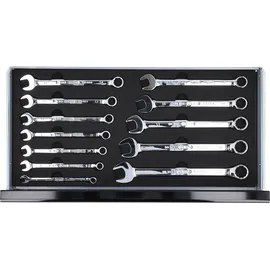 KS Tools Universal-Werkzeug-Satz 1/4"+1/2" CHROMEplus 99-tlg.