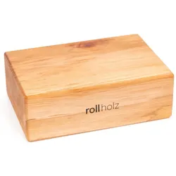 Yogablock aus Holz Erle Yoga Hergestellt in Freiburg - ROLLHOLZ braun No Size