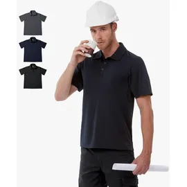 B & C B&C Workwear Funktionspoloshirt \Coolpower Pro\" - black S