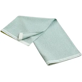 framsohn frottier Geschirrtuch Modern Kitchen Raute, aus 100% Baumwolle, sehr saugfähig, (Set, 3-tlg), Geschirrtücher im zeitlosen Rauten Design, Maße je Tuch ca. 50x70 cm grün