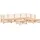 vidaXL 7-tlg. Garten-Lounge-Set Massivholz Kiefer