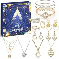 LuxusKollektion Schmuck-Adventskalender Schmuck Adventskalender Frauen Mädchen 2024 Weihnachtskalender 12