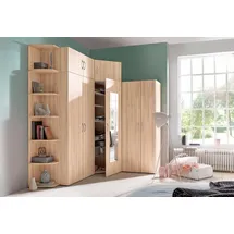 WIMEX Drehtürenschrank Multiraumkonzept 80 x 185 x 54 cm Holzfarben