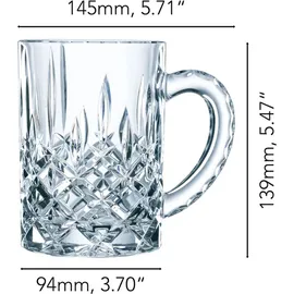 Nachtmann Noblesse Bierkrug 0,5 l 2er Set