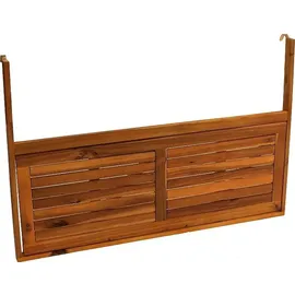 FRG Balkonhängetisch 120 cm Braun