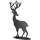 Fink Hirsch Jasper schwarz Dekofigur zum Aufstellen