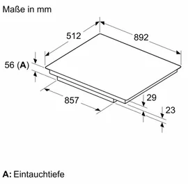Neff T69PTX4L0 Induktionskochfeld