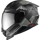 NEXX X.WST 3 Fluence Helm, schwarz-silber, Größe L