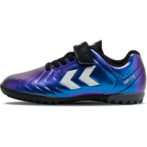 hummel Top Star Turf TF VC 2.0 Kinder Weiß/Blau/Lila/Schwarz 34