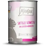 MjAMjAM 6 x 400 g - saftiges Schwein an leckeren Möhrchen