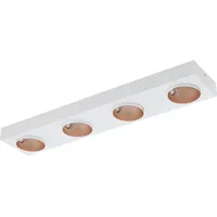 EGLO EGLO, Wandleuchte + Deckenleuchte, RONZANO LED Spot-Leuchte roségold