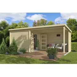 LASITA MAJA Gartenhaus Zubehör »Novia Plus«, Zubehör für: Gartenhaus Novia Plus, naturbelassen - braun