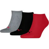 Puma Sneakersocken 3P Mehrfarbig 39-42