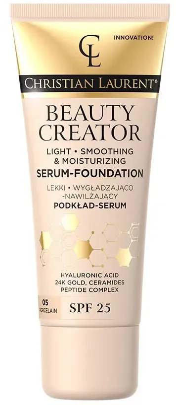 Glättendes und feuchtigkeitsspendendes Foundation-Serum mit LSF25