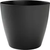 Teraplast Pflanzgefäße BAYON Ash anthrazit rund 35 cm - Kunststoff