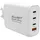 Allnet Ersatznetzteil QC USB-C PD GaN Netzteil Power Supply130Watt 1x USB Typ-A QC, 3x USB PLUG**