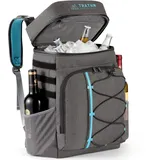 TRATHM Kühlrucksack Auslaufsicher Multifunktionale Kühltasche Isoliert Eis Weiche Tasche Camping Kühler Strand Kühler 36 Dosen für Angeln Wandern Picknick