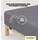 schlafgut Easy Jersey Elasthan Boxspring 120 x 200 - 130 x 220 cm gray mid