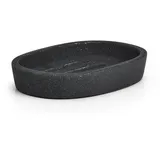 Zeller Seifenschale Dark Stone Badaccessoires Schwarz