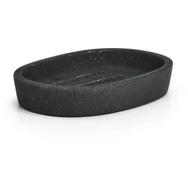 Zeller Seifenschale Dark Stone Badaccessoires Schwarz