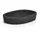 Zeller Seifenschale Dark Stone Badaccessoires Schwarz