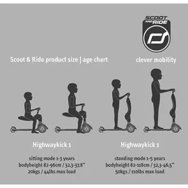 Scoot & Ride Highwaykick 1 ash