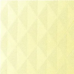 DUNI Elegance Serviette 40x40 cm 1/4F.Crystal creme