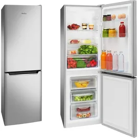 Amica AKG 3840 E Kühl-Gefrierkombination (157 l, 1440 mm hoch, Edelstahl)