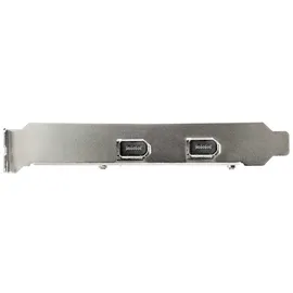 Startech StarTech.com PCI Express Controller Karte 2 Port 1394a FireWire Windows/Mac kompatibel, Schnittstellenkarte)
