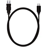 MediaRange USB-C auf USB-A 1,2 m Schwarz