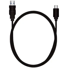 MediaRange USB-C auf USB-A 1,2 m Schwarz