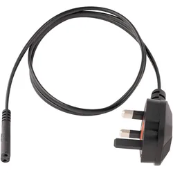 StarTech.com 1 m GB Laptop Ladekabel, BS 1363 Stecker auf C7, 2,5A 250V, 18AWG,