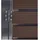 MCW Mülltonnenverkleidung K14 200 x 120 x 85 cm walnuss
