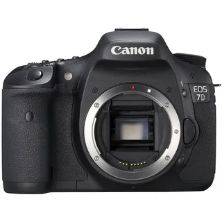 Canon EOS 7D SLR-Digitalkamera (18 MP, 7,6cm (3 Zoll) LCD-Display, Live-View, Full-HD Movie) Gehäuse) schwarz